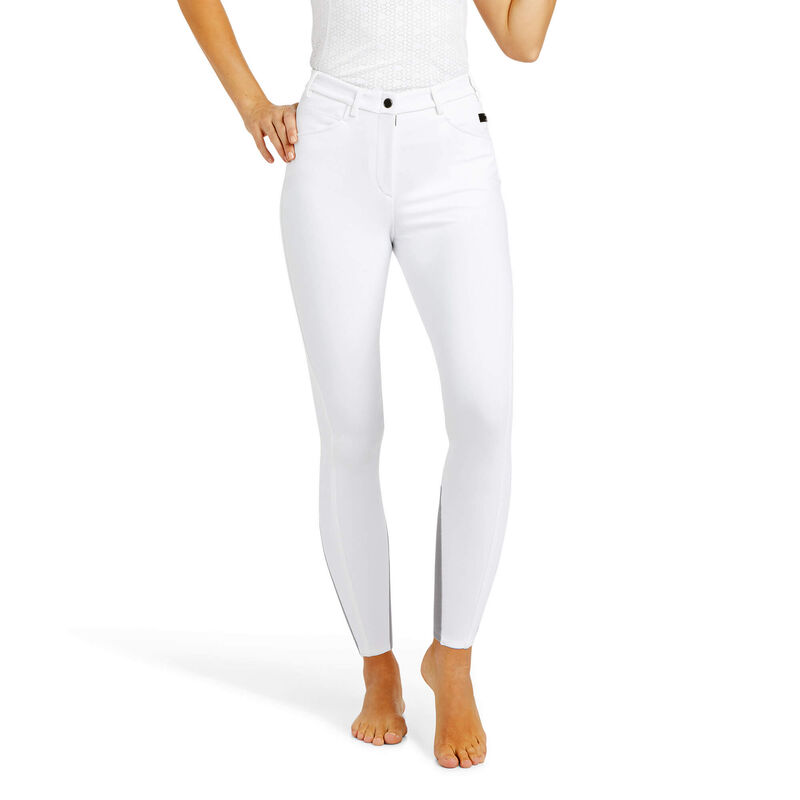 Pantalones Ariat Speranza Knee Patch Breech Blancas Mujer - Chile 516-QWCIHZ